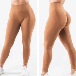 Alphapete contour leggings - clay